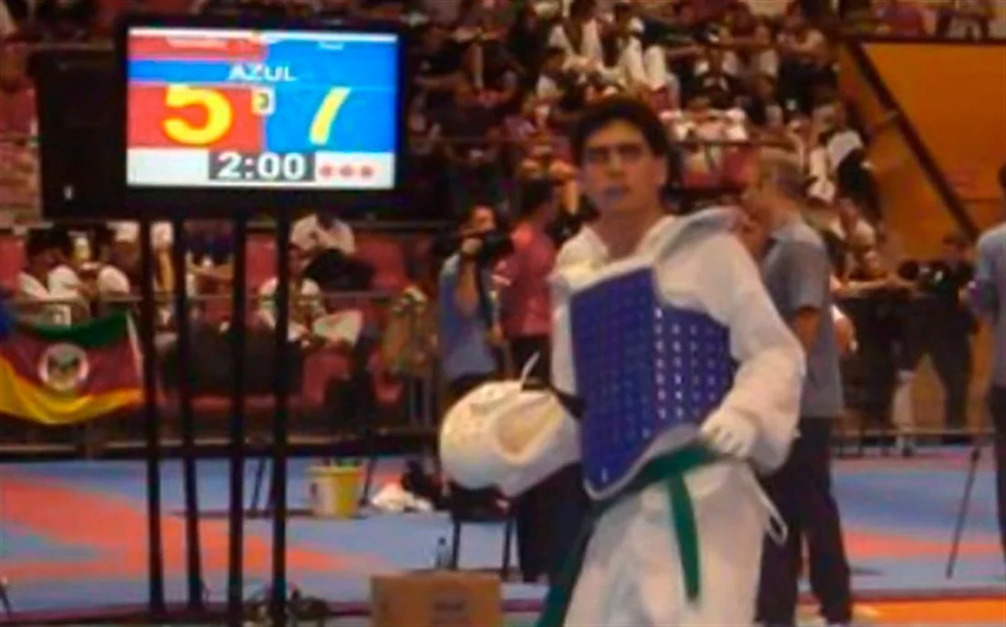 Sistema SPE em uso no XVI Brazil Open de Taekwondo, em 2011